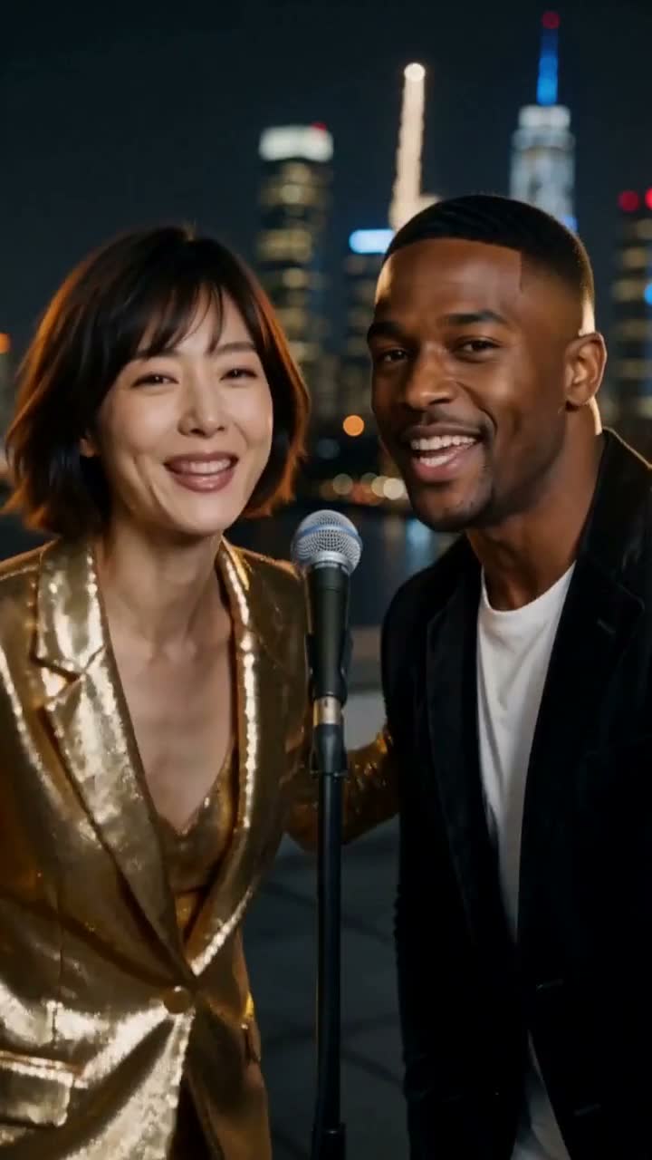 Two friends rap the New Year resolutions they will break by Friday