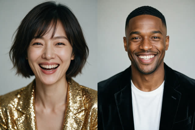 Two friends rap the New Year resolutions they will break by Friday — AI-generated fictional source portrait
