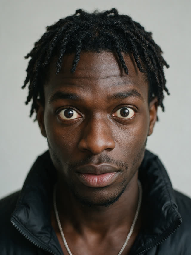 A mic check for the group chat that left me on read — AI-generated fictional source portrait